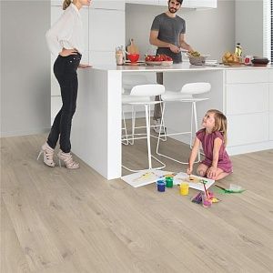 Ламинат Quick Step Classic Plus Hydro PUCP40103 Дуб хлопковый бежевый фото 6 | FLOORDEALER